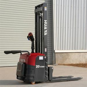 Chariot élévateur compact d'exportation usine 500 kg 1000 kg 1500 kg 2000 kg à double levage, certifié CE ISO, pour extérieur, confortable, à vendre - Product Image 1