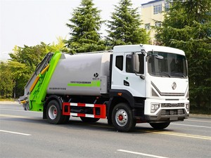 Camion compacteur de déchets de grande capacité Dongfeng 4X2 12/15m³ de qualité supérieure pour l'élimination des déchets commerciaux - Product Image 2