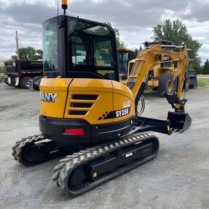 Mini-excavatrice sur chenilles d'occasion Sany Sy35U, également compatible avec les modèles Sany Sy60, Sy75, Sy95, Sy55, Sy26, Sy35 - En promotion - Product Image 4