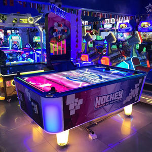 Jeu de hockey sur air populaire à pièces, jeu de hockey sur air à empiler des carrés, machine de jeu de hockey sur air - Product Image 3