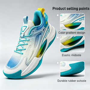 Chaussures de basketball lumineuses <span class=keywords><strong>pour</strong></span> hommes, nouveau style, respirantes, amortissantes, basses, décontractées, <span class=keywords><strong>pour</strong></span> étudiants - Product Image 2