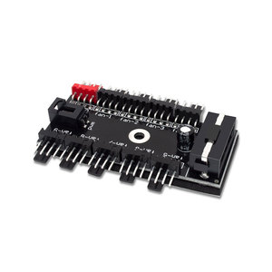 10-Cách Thống Đốc Cho SATA Giao Diện Fan Hub 3Pin/4Pin Cáp Mở Rộng Cho Máy Tính Để Bàn Shuffle Bên Ngoài Bộ Nhớ Máy Tính Thẻ Kho - Product Image 3