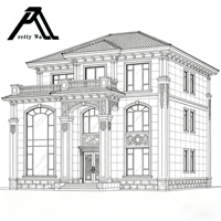 Services de conception 3D de matériaux de construction de luxe en gros pour plans d'étage de villas, chambres, salles de bain, écoles et entrepôts
