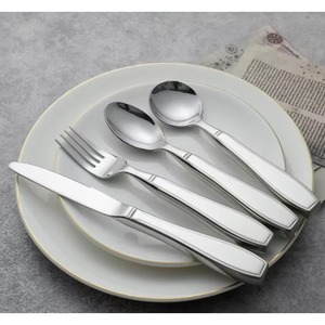 Manufacturers Directly Supply Stainless Steel West Novel Hollow Handle Cutlery Spoon Silver Gold Black Innovative Tableware - Product Image 1