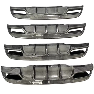 W205 difusor trasero parachoques trasero estilo Fd fibra de carbono de alta calidad W205 <span class=keywords><strong>AMG</strong></span> C43 C63 - Product Image 1