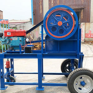 Petit concasseur de pierres 150*250 avec moteur, capacité 3-8t/h, marque Lemay - Product Image 2