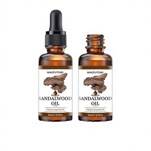 Huile de massage à l'eau de santal transfrontalière entièrement en anglais, sérum de <span class=keywords><strong>soin</strong></span> corporel <span class=keywords><strong>Tuina</strong></span> pour la peau en flacon compte-gouttes - Product Image 1