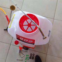 Pulvérisateur à dos professionnel et de haute qualité de 25 L, à essence, 2 temps ou 4 temps, pour usage agricole, avec piston en laiton