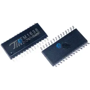 Новый оригинальный Silkscreen TM1638 SOP28 TM1638 светодиодный дисплей драйвер IC чип