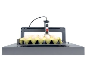 Máquina de codificación de fecha de huevo plana térmica al por mayor de <span class=keywords><strong>China</strong></span> impresora de fecha de caducidad para fábrica de huevos - Product Image 3