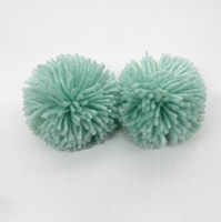 Pompons en Laine Colorés en Gros, Boules Moelleuses pour Bricolage, Accessoires pour Chapeaux, Sacs, Vêtements, Décoration de Fête et de Maison