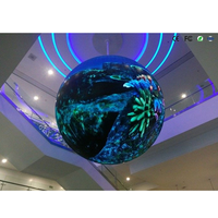 Écran LED souple P4 personnalisé de forme spéciale, module LED flexible, écran d'affichage LED, vente chaude