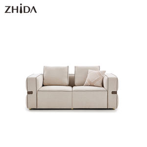 कपड़े सोफे 1 + 2 + 3 संयोजन सोफे बड़े परिवार विला नरम कमरे सोफे - Product Image 4