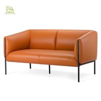 Freizeit-Lounge-Sofa Stoff-Büromöbel Wartezimmer-Empfangssofa VIP-Empfangsbereich