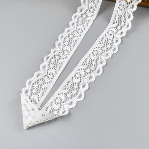 Diseño Personalizado 1 pulgada 2,5 cm ancho bordado poliéster guipur cinta de encaje ajuste - Product Image 4