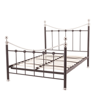Échantillon Gratuit - Nouveau Cadre de Lit Moderne en Métal pour Enfants avec Rangement, Noir - Ensemble de Meubles pour Chambre, Salon, Hôtel, Appartement, École, Hôpital