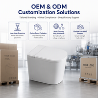 Bidet intelligent sur pied MWD avec couvercle à ouverture/fermeture automatique par capteur de pied, chauffage instantané, siège chauffant – Idéal pour projets hôteliers de luxe