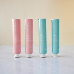 Groothandel Op Maat Gemaakte Extrusie Laag Buizen Kleurrijke Gelamineerde Cosmetische Handcrème Lotion Zachte Buis Knijp Plastic Buizen - Product Image 3