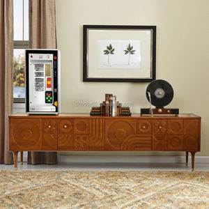 Mueble de TV de <span class=keywords><strong>boj</strong></span> de diseño moderno, aparador, <span class=keywords><strong>muebles</strong></span> de madera para el hogar, bodega, comedor, sala de estar, Zapatero para zona de Bar - Product Image 4