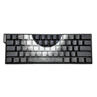 Keycaps Corona Solar Eclipse PBT imprimés latéralement, 74/129 touches, sublimation par transfert thermique, dégradé orange et noir, pour clavier de jeu