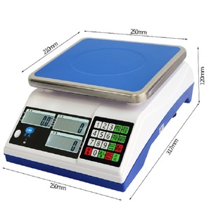 Báscula de cocina Digital de alta precisión de 30kg, piezas de Hardware, báscula electrónica Industrial, pantalla de cristal líquido LCD, báscula Bascule - Product Image 2