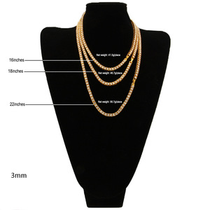 <span class=keywords><strong>Collar</strong></span> de Cadena de Tenis con Diamantes Vvs Certificados por IGI, Joyería de Diamantes Cultivados en Laboratorio de Lujo, <span class=keywords><strong>Collar</strong></span> de <span class=keywords><strong>Oro</strong></span> <span class=keywords><strong>Blanco</strong></span> para <span class=keywords><strong>Hombre</strong></span> y Mujer - Product Image 6