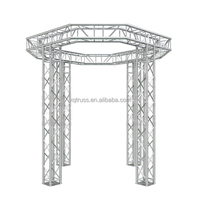 Estructura de Techo Circular de Aluminio Resistente a la Corrosión, Estructura de Techo Circular Personalizada, Estructura de Techo Circular Global, Arco de Boda
