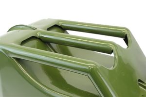 Auto profesional estándar verde acero 10L 20L acero gasolina tanque de combustible Gas Diesel gasolina Jerry Can - Product Image 4