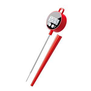 Ruimeisen RMS-101 Food Grade 304 Roestvrij Staal Sonde Ipx6 Waterdichte Digitale Thermometer Hoge Nauwkeurigheid Lcd-<span class=keywords><strong>Display</strong></span> Batterij - Product Image 1