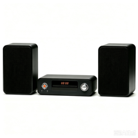Lecteur CD en bois MDF de nouvelle conception, système audio haute fidélité avec Bluetooth sans fil