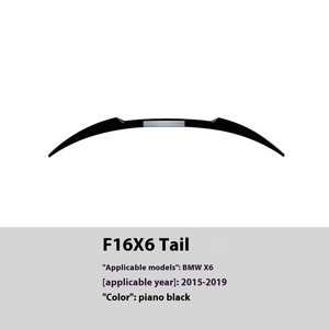 Accesorios para el alerón trasero F16 2014-19, nuevo parachoques delantero para X6M, modificación exterior de techo transfronteriza para coche AMP-ZX6M-AMP X - Product Image 6