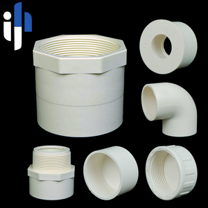 Suprimentos da Fábrica YiHong: Conexões de Tubos de PVC para Abastecimento de Água em Vários Tamanhos e Cores, Acoplamento com Rosca Fêmea - Product Image 2