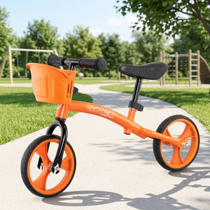 Durable Steel <b>Frame</b> Outdoor Riding BALANCE BIKE with Adjustable Seat (35.<b>5</b>-41cm) and 8.<b>5</b>" Wheels - Product Image 3