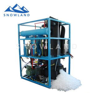 Macchina per Ghiaccio a Tubi Snowland da 10 Tonnellate per Negozi di Tè al Latte, Tecnologia di Raffreddamento Diretto in Acciaio Inox, Produzione Rapida di Ghiaccio - Product Image 6