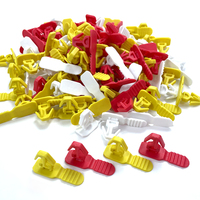 Sceau de sécurité en plastique pour boîte de rangement, prix de gros, mini sceau de sécurité, couleur personnalisée, serrure à code avec numéro de série