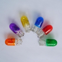Bombillas de luz lateral calidad 12V 5W coche cuña miniatura W5W Auto 501 T10 para uso en automóviles