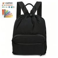 Sac à dos à cordon personnalisé multi-usages, sac à cordon léger et pliable pour le fitness, la natation, la randonnée, l'école pour adultes et jeunes