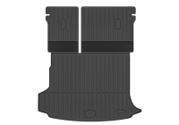 Tapis de coffre et de dossier TPE sur mesure en gros, ensemble complet d'accessoires intérieurs, tapis de voiture imperméables sur mesure pour Audi A5L 2025+
