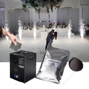 Máquina de ignición con espray para fiestas de boda, efectos especiales de 600W, 1-5M de altura, efectos especiales, fuente de chispa fría