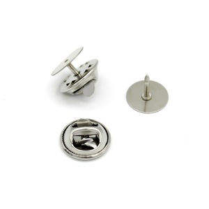 Botones Metálicos Redondos Planos con Púas de Acero Inoxidable para Ropa, Joyería y Accesorios, 12mm, Plateado y Dorado - Product Image 3