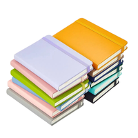 Carnet thermocollé A5 A6 de haute qualité, couverture en cuir souple personnalisable pour étudiants et usage professionnel, papeterie en gros