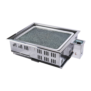 PINNOVO-<span class=keywords><strong>Barbacoa</strong></span> eléctrica sin humo para interior <span class=keywords><strong>de</strong></span> restaurante coreano, parrilla <span class=keywords><strong>redonda</strong></span> <span class=keywords><strong>de</strong></span> acero inoxidable para <span class=keywords><strong>barbacoa</strong></span> - Product Image 4