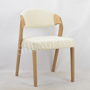 <span class=keywords><strong>Sedie</strong></span> da Pranzo in Legno Stile Nordico, Design Classico e alla Moda, Imbottite, Forma Elegante, Finitura Raffinata, per Casa, Caffetteria e Spiaggia - Product Image 3