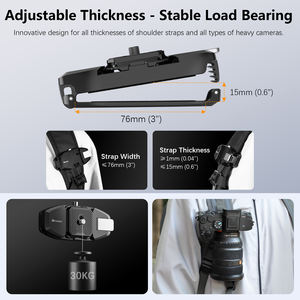 Clip de fixation rapide Amazear pour sac à dos, accessoires pour caméra d'action Go-Pro - Product Image 4