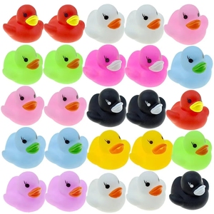 Recrutement de distributeurs – Sans pression sur les stocks – Logo personnalisé – <span class=keywords><strong>Canard</strong></span> de bain flottant en PVC – Mini-<span class=keywords><strong>canard</strong></span> imprimé animal en vinyle – Caoutchouc en vrac qui couine - Product Image 3