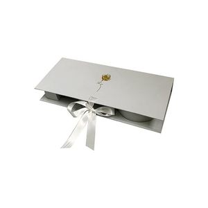 Boîte à fleurs de luxe « I Love U » à fentes, en papier, avec couvercle pliable, pour la Saint-Valentin et les mariages - Product Image 6