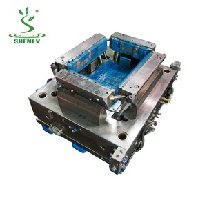 Caja de plástico, CAJA PLEGABLE, rotación retangular, rotación de plástico plegable, caja <span class=keywords><strong>naranja</strong></span>, material de caja, molde de plástico - Product Image 2