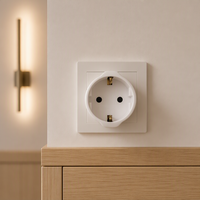 Adaptateur de voyage BS8546 13A 16A avec mise à la terre, de type EU à DE, de type G (Hong Kong/Royaume-Uni) à type F (Allemagne Schuko)