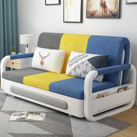 Platzsparendes Verstellbares Klappsofa mit Waschbarem Bezug und Robusten Metallbeinen Einfache Montage für Gästezimmer