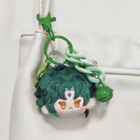 Gantungan Kunci Boneka Kain Plush Kepala Bakso Karakter Anime 5 cm 10 cm Custom, Mainan Boneka Buatan Tangan, Figur Katun Custom, Warna Custom